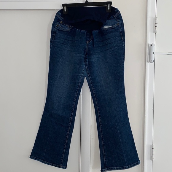 Motherhood Maternity Denim - Motherhood maternity blue jeans